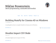 Tablet Screenshot of niklasrosenstein.com